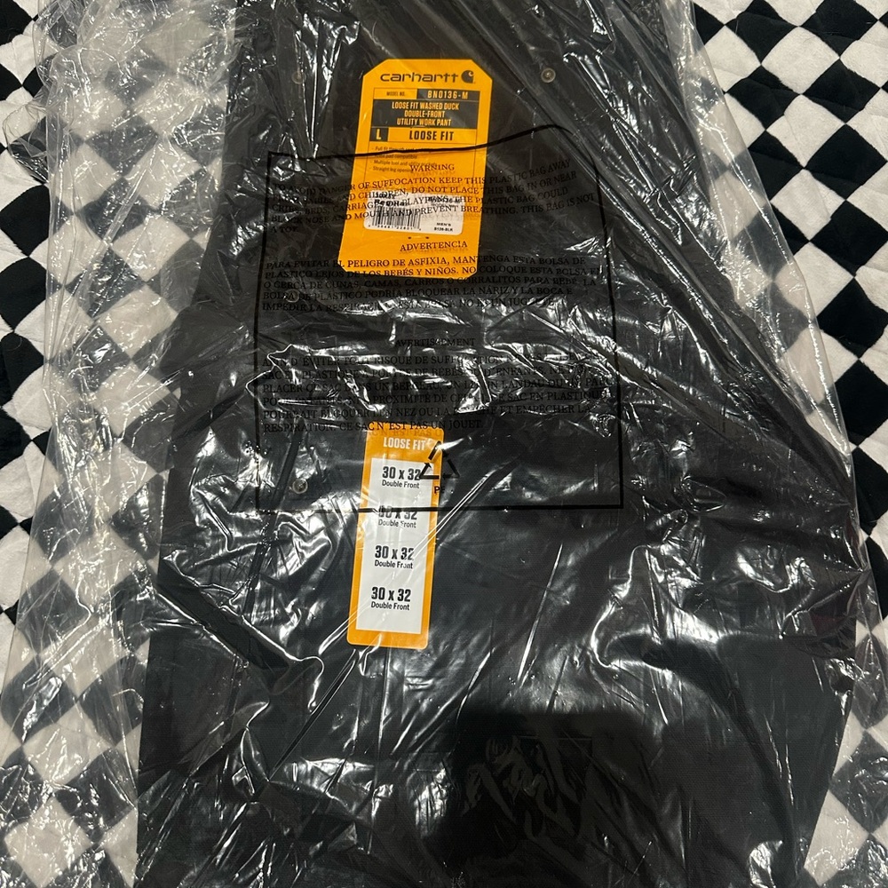 Carhartt Black Loose Fit Pants